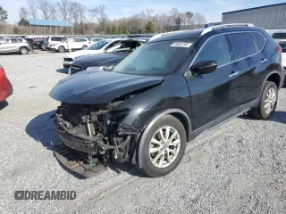 2019 Nissan Rogue SV with VIN KNMAT2MT4KP501737, listed as a Copart auction lot 49803705 with 119,024 mi miles and Salvage Title. Bid and sale history available at carsss.com. Image 1.