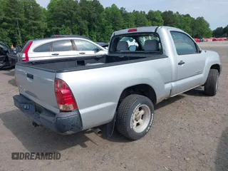 2007 Toyota Tacoma with VIN 5TENX22N87Z435297, listed as a IAAI auction lot 42312336 with 100,665 mi miles and . Bid and sale history available at DreamBid. Image 4.