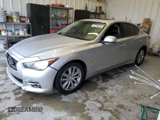 2017 Infiniti Q50 Premium z VIN JN1EV7AP8HM734470, wystawiony jako Copart lot #52798665 z przebiegiem 169 307 mil mil oraz Szkody całkowita. Historia ofert i sprzedaży dostępna na DreamBid. Obrazek 1.