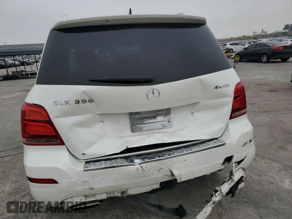 2014 Mercedes-Benz GLK 350 with VIN WDCGG8JB6EG321736, listed as a Copart auction lot 53154594 with 92,476 mi miles and Salvage Title. Bid and sale history available at DreamBid. Image 6.