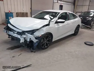 2021 Honda Civic Sedan Sport with VIN 2HGFC2F84MH553036, listed as a IAAI auction lot 41741431 with 91,263 mi miles. Bid and sale history available at carsss.com. Image 18.