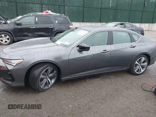 2021 Acura TLX w/Advance Package with VIN 19UUB6F62MA005535, listed as a IAAI auction lot 41913399 with 29,037 mi miles. Bid and sale history available at carsss.com. Image 14.