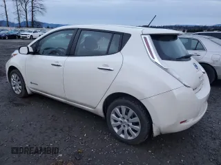 2017 Nissan LEAF S with VIN 1N4BZ0CPXHC302029, listed as a Copart auction lot 87067414 with 48,658 mi miles and Salvage Title. Bid and sale history available at carsss.com. Image 2.