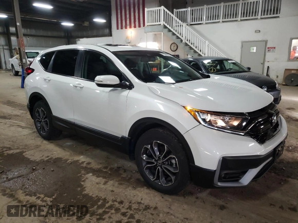 2020 Honda CR-V EX-L with VIN 2HKRW2H82LH643730, listed as a Copart auction lot 71385332 with 13,809 mi miles. Bid and sale history available at carsss.com. Image 4.