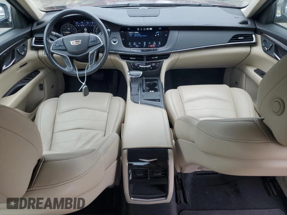 2016 Cadillac CT6 AWD with VIN 1G6KB5RS9GU166088, listed as a Copart auction lot 62587165 with 64,848 mi miles and Salvage title. Bid and sale history available at DreamBid. Image 8.