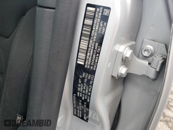 2020 Jeep Renegade Latitude with VIN ZACNJABB1LPL44066, listed as a Copart auction lot 63074885 with 84,594 mi miles and Non repairable. Bid and sale history available at DreamBid. Image 13.