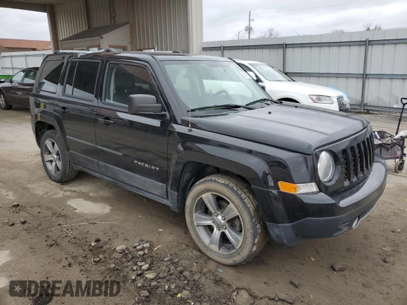 2017 Jeep Patriot High Altitude with VIN 1C4NJPFA2HD161904, listed as a Copart auction lot 50411585 with 64,556 mi miles and Non repairable. Bid and sale history available at DreamBid. Image 4.