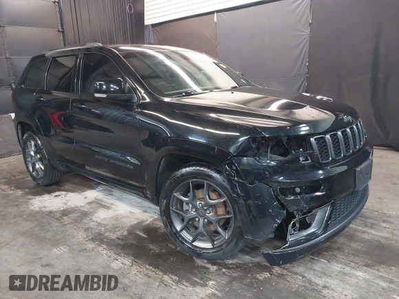 2019 Jeep Grand Cherokee Limited with VIN 1C4RJFBG8KC702053, listed as a IAAI auction lot 41854929 with 50,990 mi miles and . Bid and sale history available at DreamBid. Image 6.