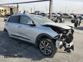 2021 Kia Niro Touring with VIN KNDCC3LC6M5473230, listed as a Copart auction lot 79575564 with 0 mi miles and Salvage Title. Bid and sale history available at carsss.com. Image 4.