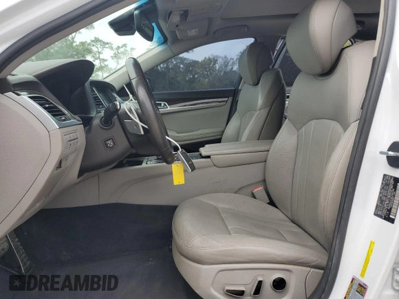 2019 Genesis G80 3.8L с VIN KMHGN4JE9KU288786, выставлен на аукционе Copart как лот 47578115 с пробегом 53 107 миль миль и На запчасти • Non repairable. История ставок и продаж доступна на DreamBid. Изображение 7.