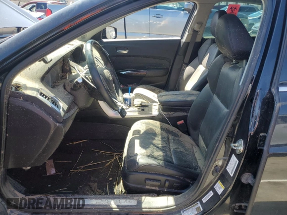 2016 Acura TLX V6 with VIN 19UUB2F37GA000270, listed as a Copart auction lot 52340855 with Not provided miles and Salvage title. Bid and sale history available at DreamBid. Image 7.