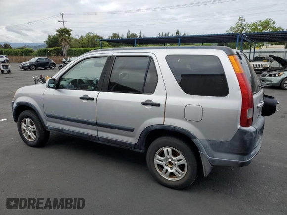 2002 Honda CR-V EX with VIN JHLRD78822C055049, listed as a Copart auction lot 54575515 with 123,664 mi miles and Salvage Title. Bid and sale history available at carsss.com. Image 2.