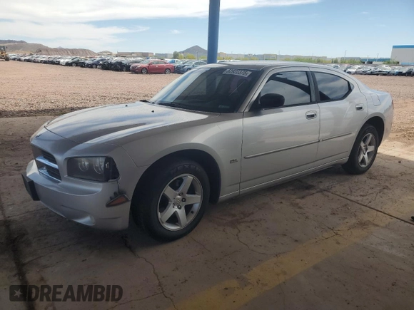 2010 Dodge Charger SXT with VIN 2B3CA3CVXAH165846, listed as a Copart auction lot 53922375 with 280,573 mi miles and Salvage Title. Bid and sale history available at DreamBid. Image 1.