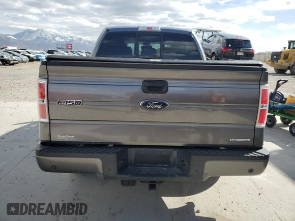 2012 Ford F-150 XL with VIN 1FTEW1CMXCFC00538, listed as a Copart auction lot 48563865 with 0 mi miles and Salvage Title. Bid and sale history available at carsss.com. Image 6.