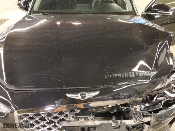 2019 Genesis G70 3.3T Advanced with VIN KMTG74LE6KU027192, listed as a Copart auction lot 46609375 with 50,679 mi miles and Salvage Title. Bid and sale history available at carsss.com. Image 11.