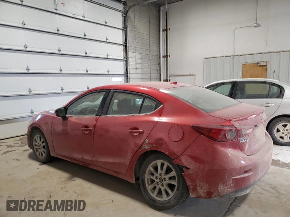 2016 Mazda 3 i Grand Touring with VIN 3MZBM1X75GM270335, listed as a Copart auction lot 89180945 with 102,836 mi miles and Salvage title. Bid and sale history available at DreamBid. Image 2.