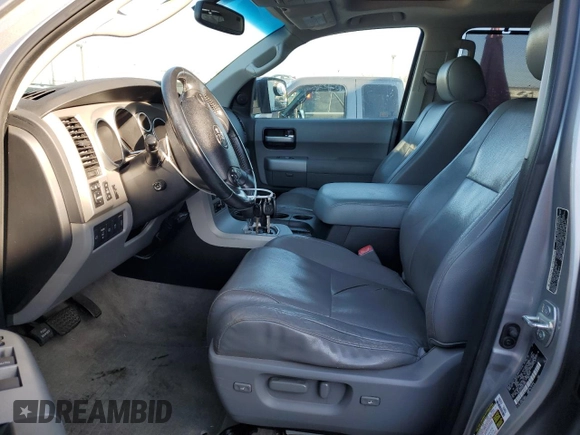 2008 Toyota Sequoia Platinum with VIN 5TDBY67AX8S013091, listed as a Copart auction lot 42600015 with 213,006 mi miles and Salvage Title. Bid and sale history available at carsss.com. Image 7.