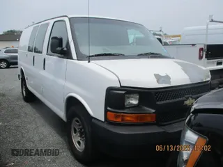 2011 Chevrolet Express Cargo with VIN 1GCWGFCB7B1123426, listed as a IAAI auction lot 42573299 with Not provided miles and . Bid and sale history available at DreamBid. Image 12.