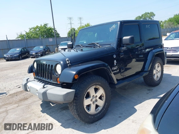 2009 Jeep Wrangler Sahara with VIN 1J4FA541X9L763737, listed as a IAAI auction lot 42721115 with 166,663 mi miles and . Bid and sale history available at DreamBid. Image 17.