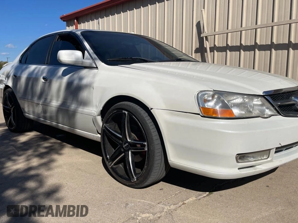 2003 Acura TL Type S w/Navigation System with VIN 19UUA56933A007185, listed as a Copart auction lot 80924294 with 223,798 mi miles and Clean Title. Bid and sale history available at carsss.com. Image 1.