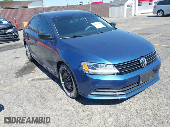 2015 Volkswagen Jetta S with VIN 3VW2K7AJ7FM249112, listed as a IAAI auction lot 42661446 with 124,541 mi miles and . Bid and sale history available at DreamBid. Image 1.