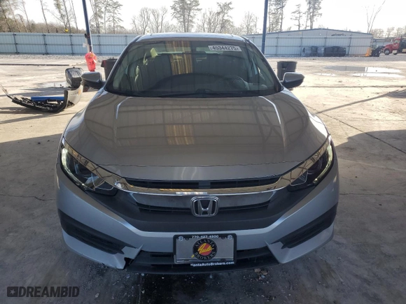 2016 Honda Civic Sedan EX with VIN 19XFC2F74GE032954, listed as a Copart auction lot 45344275 with 125,016 mi miles and Salvage Title. Bid and sale history available at carsss.com. Image 5.