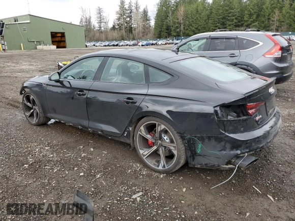 2019 Audi RS 5 Sportback z VIN WUABWCF54KA901920, wystawiony jako Copart lot #47915394 z przebiegiem 44 420 mil mil oraz . Historia ofert i sprzedaży dostępna na DreamBid. Obrazek 2.