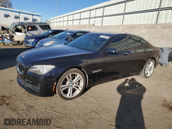 2011 BMW 7 Series 750i with VIN WBAKA8C56BCY36700, listed as a Copart auction lot 46165525 with 152,027 mi miles and Clean title. Bid and sale history available at DreamBid. Image 1.