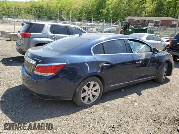 2010 Buick LaCrosse CXL with VIN 1G4GC5GGXAF227132, listed as a Copart auction lot 53622825 with 160,891 mi miles and Salvage Title. Bid and sale history available at carsss.com. Image 3.