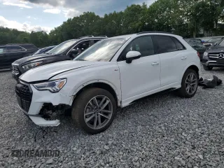 2022 Audi Q3 S line Premium Plus with VIN WA1EECF38N1026576, listed as a Copart auction lot 62563375 with 19,421 mi miles and Salvage title. Bid and sale history available at DreamBid. Image 1.