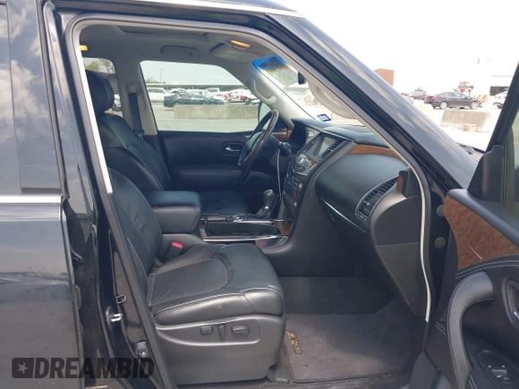2016 Infiniti QX80 with VIN JN8AZ2NF6G9612118, listed as a IAAI auction lot 42051406 with 160,733 mi miles and . Bid and sale history available at DreamBid. Image 5.