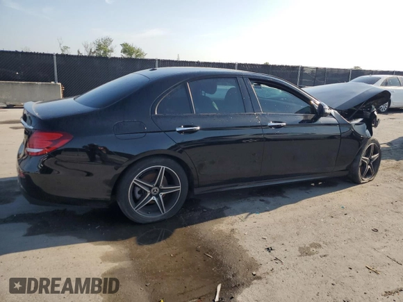 2018 Mercedes-Benz E 300 with VIN WDDZF4JB2JA379646, listed as a Copart auction lot 56376915 with Not provided miles and Salvage title. Bid and sale history available at DreamBid. Image 3.