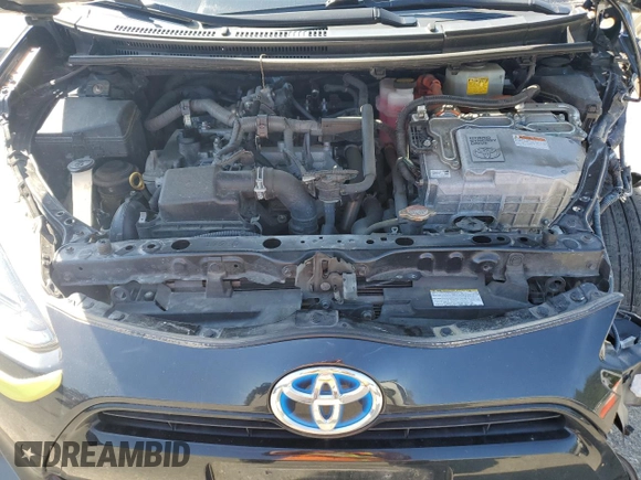 2016 Toyota Prius One with VIN JTDKDTB37G1122686, listed as a Copart auction lot 53365785 with 77,954 mi miles and Salvage Title. Bid and sale history available at carsss.com. Image 12.