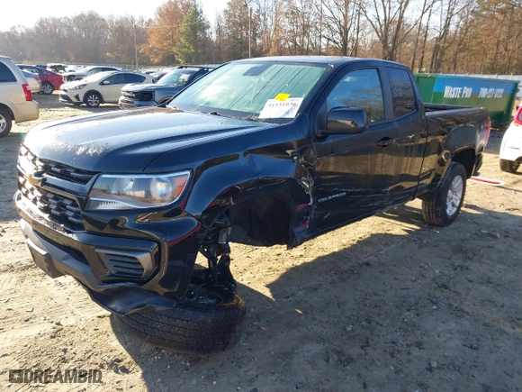 2022 Chevrolet Colorado 2WD LT with VIN 1GCHSCEA2N1151410, listed as a IAAI auction lot 41151036 with 32,260 mi miles. Bid and sale history available at carsss.com. Image 18.