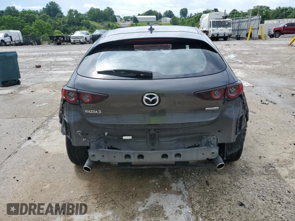 2019 Mazda 3 with VIN JM1BPALM2K1109808, listed as a Copart auction lot 61675735 with 80,746 mi miles and Salvage title. Bid and sale history available at DreamBid. Image 6.