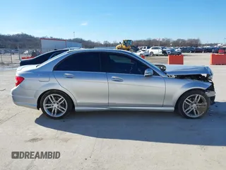 2013 Mercedes-Benz C-Class C 250 Sport with VIN WDDGF4HB8DG097235, listed as a IAAI auction lot 41641087 with 140,137 mi miles. Bid and sale history available at carsss.com. Image 14.
