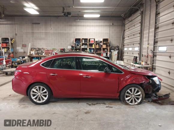 2012 Buick Verano with VIN 1G4PP5SK0C4164623, listed as a IAAI auction lot 41954204 with 122,450 mi miles and . Bid and sale history available at carsss.com. Image 13.