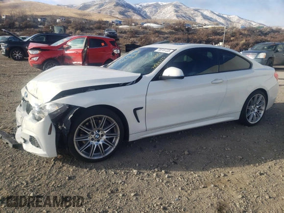 2017 BMW 4 Series 440i with VIN WBA4P1C50HK522537, listed as a Copart auction lot 76518723 with Not Provided miles and . Bid and sale history available at carsss.com. Image 1.