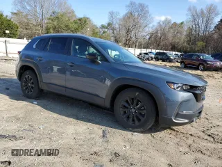 2024 Mazda CX-50 2.5 S Preferred Package with VIN 7MMVABBM9RN163017, listed as a Copart auction lot 51223075 with 9,668 mi miles and Salvage Title. Bid and sale history available at carsss.com. Image 4.
