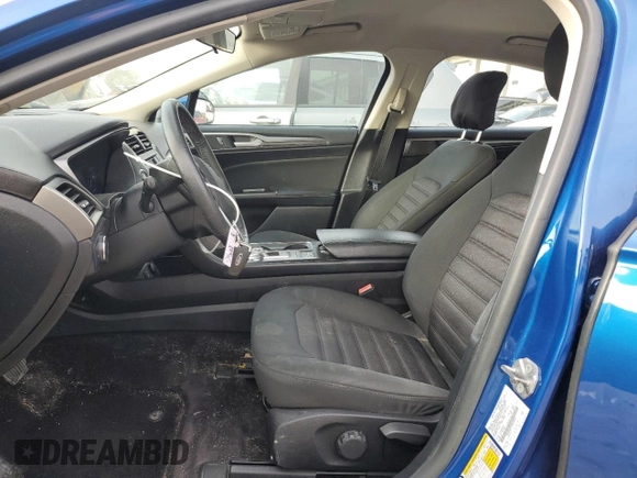 2017 Ford Fusion S with VIN 3FA6P0G75HR333952, listed as a Copart auction lot 48249825 with 62,596 mi miles and Salvage Title. Bid and sale history available at DreamBid. Image 7.