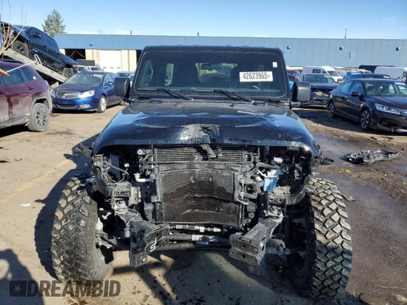 2023 Jeep Wrangler Sport S with VIN 1C4HJXDG2PW520109, listed as a Copart auction lot 42623965 with 14,256 mi miles and Clean Title. Bid and sale history available at DreamBid. Image 5.