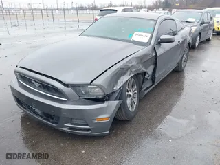 2013 Ford Mustang V6 with VIN 1ZVBP8AM3D5264789, listed as a IAAI auction lot 41650434 with NaN miles. Bid and sale history available at carsss.com. Image 17.