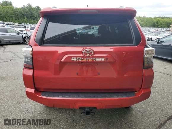 2024 Toyota 4Runner SR5 with VIN JTEMU5JR6R6260652, listed as a Copart auction lot 57820885 with 20,396 mi miles and Clean title. Bid and sale history available at DreamBid. Image 6.