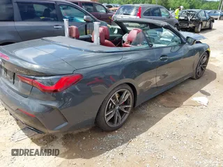 2021 BMW 4 Series M440i with VIN WBA53AT05MCG89665, listed as a IAAI auction lot 42319456 with Not provided miles and . Bid and sale history available at DreamBid. Image 4.