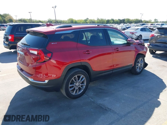 2022 GMC Terrain SLT with VIN 3GKALPEV3NL159831, listed as a IAAI auction lot 41810786 with 41,838 mi miles. Bid and sale history available at carsss.com. Image 4.