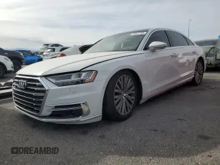 2019 Audi A8 z VIN WAU8DAF83KN005447, wystawiony jako Copart lot #49447705 z przebiegiem 97 874 mil mil oraz Szkoda całkowita • Salvage title. Historia ofert i sprzedaży dostępna na DreamBid. Obrazek 1.