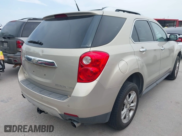 2012 Chevrolet Equinox LTZ with VIN 2GNFLGE52C6184133, listed as a IAAI auction lot 42069245 with 161,116 mi miles. Bid and sale history available at carsss.com. Image 4.