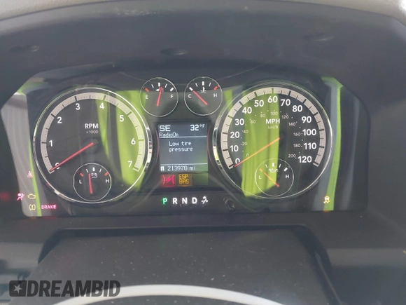 2009 Dodge 1500 SLT with VIN 1D3HB13T49S712884, listed as a IAAI auction lot 41428616 with 213,978 mi miles and . Bid and sale history available at DreamBid. Image 7.