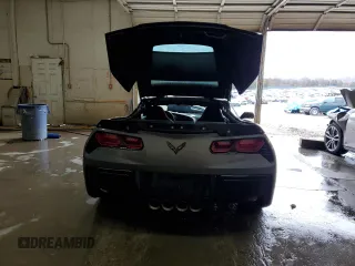 2014 Chevrolet Corvette Z51 3LT with VIN 1G1YM2D79E5109943, listed as a Copart auction lot 47763625 with 37,479 mi miles and Salvage title. Bid and sale history available at DreamBid. Image 6.