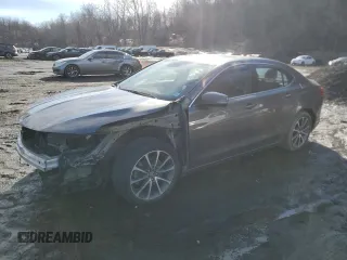 2019 Acura TLX with VIN 19UUB2F37KA004747, listed as a Copart auction lot 45744185 with 91,274 mi miles and Salvage Title. Bid and sale history available at carsss.com. Image 1.